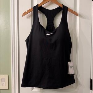 Nike Women's Black Training Tank Built in Bra Size 2X